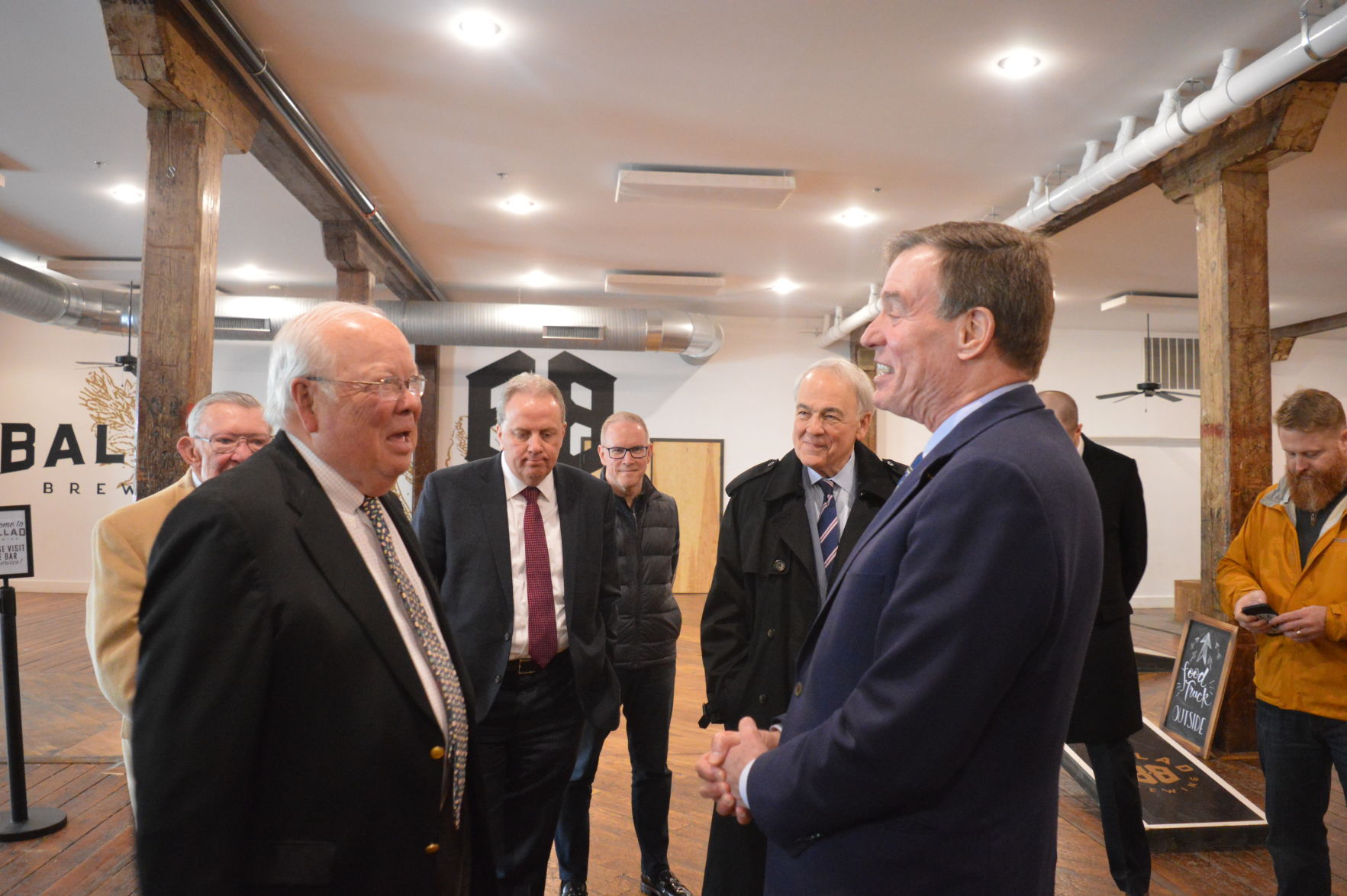 Sen. Mark Warner visits Danville